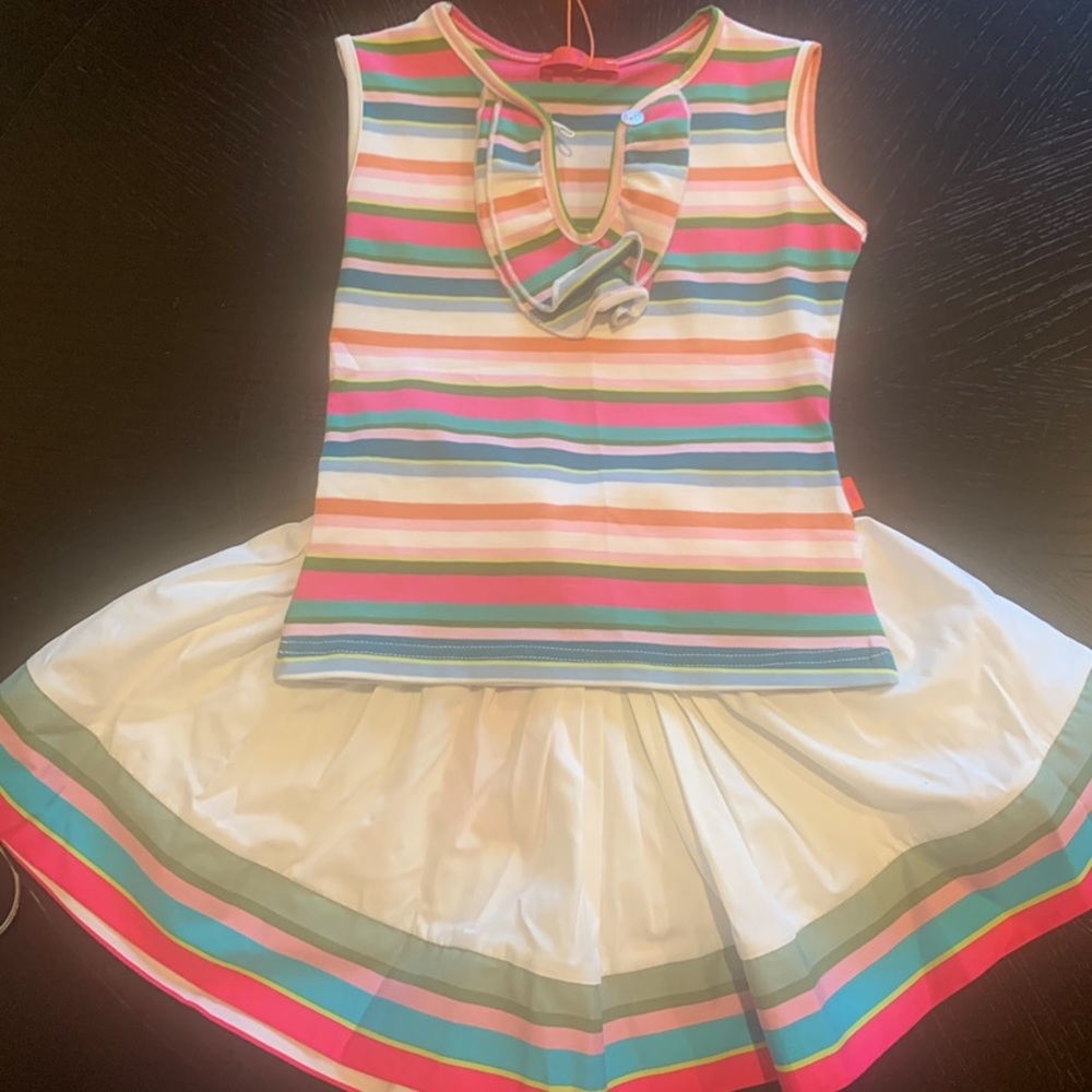 ITALIAN COUTURE: NEW WITH TAGS -Girl’s Skirt & Top
